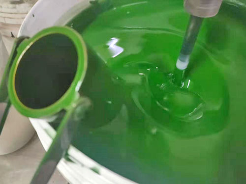 水性绿色不粘涂料-测...